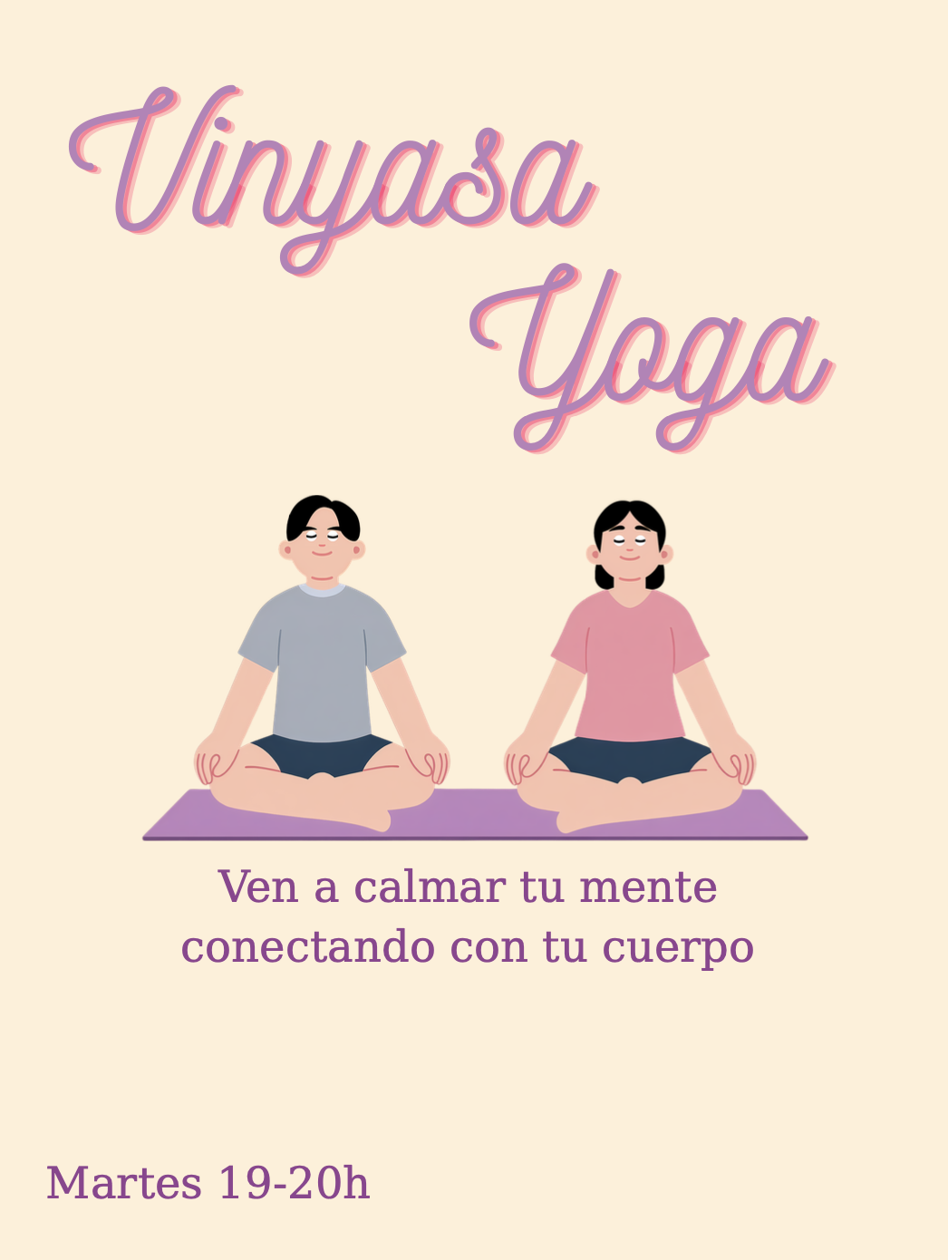Vinyasa Yoga poster